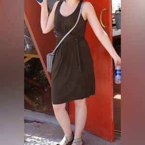 Bailey 44 Ruched Tie Dress